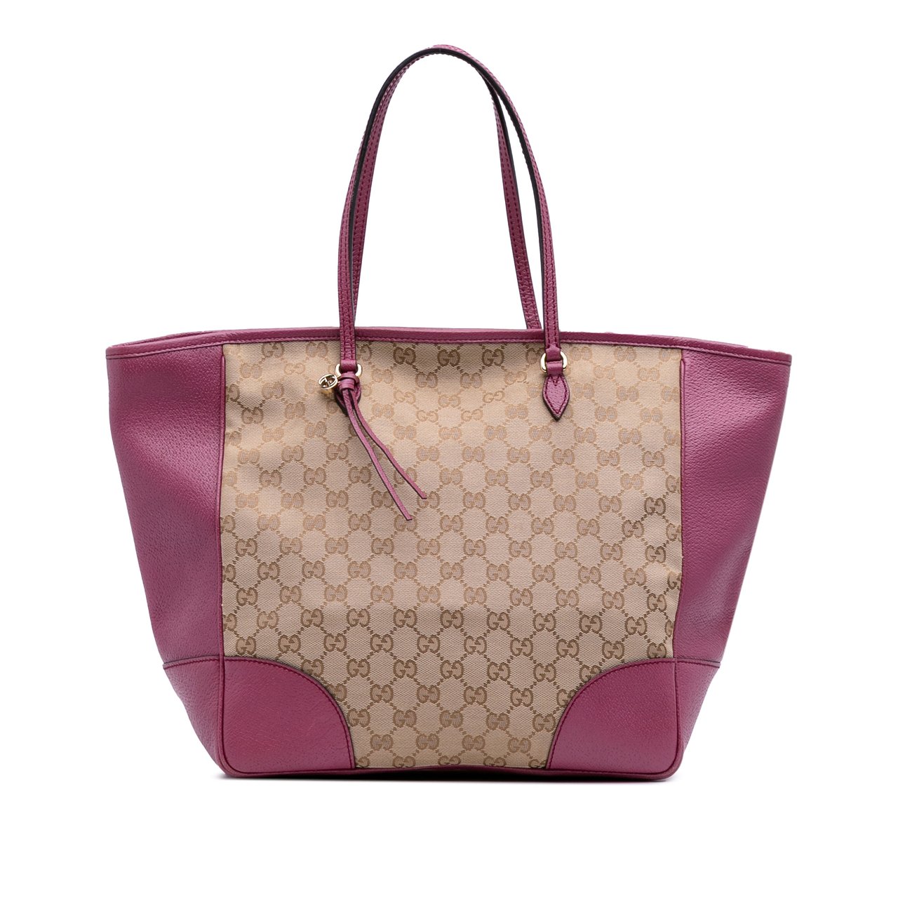 Gucci GG Canvas Bree Tote Bruin