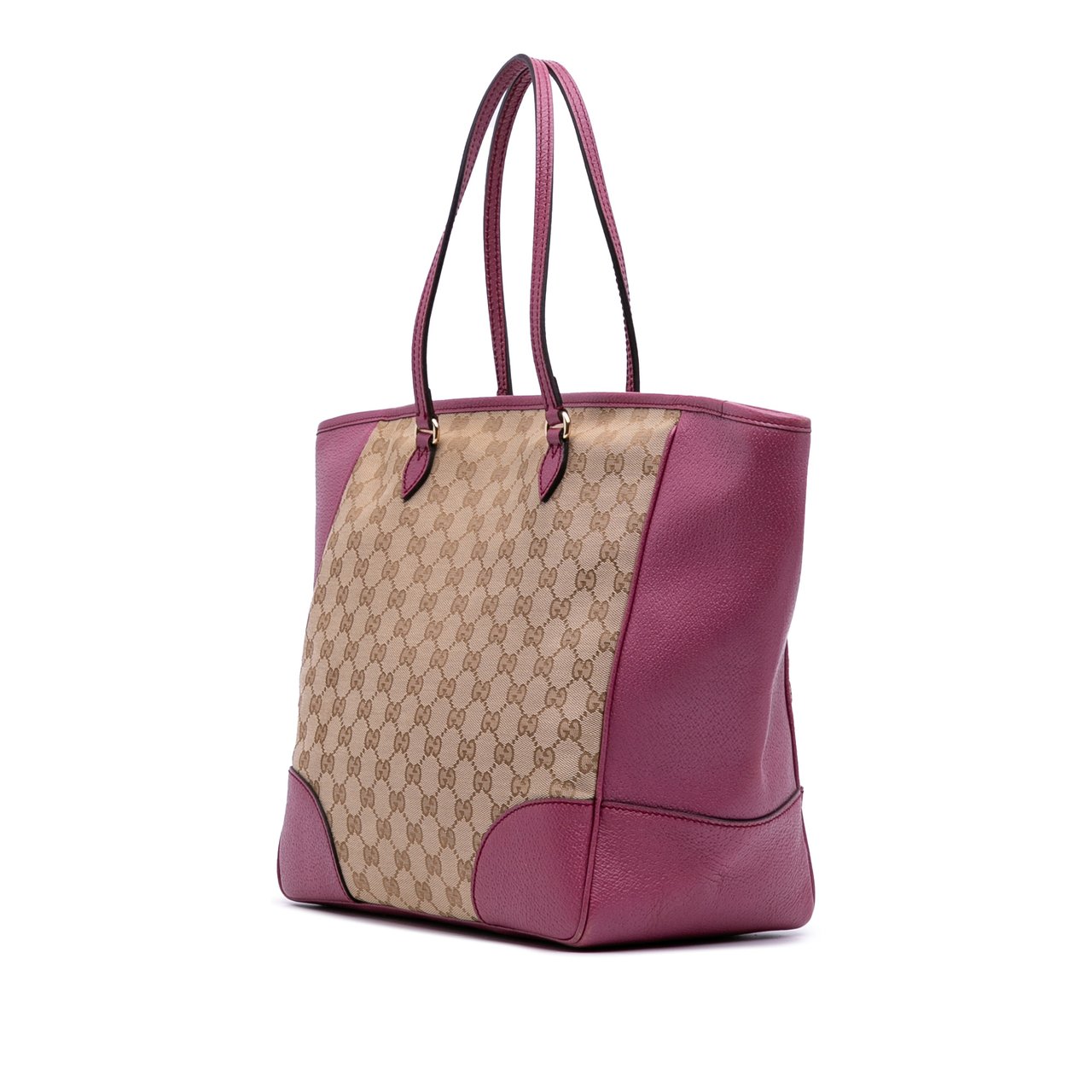 Gucci GG Canvas Bree Tote Bruin