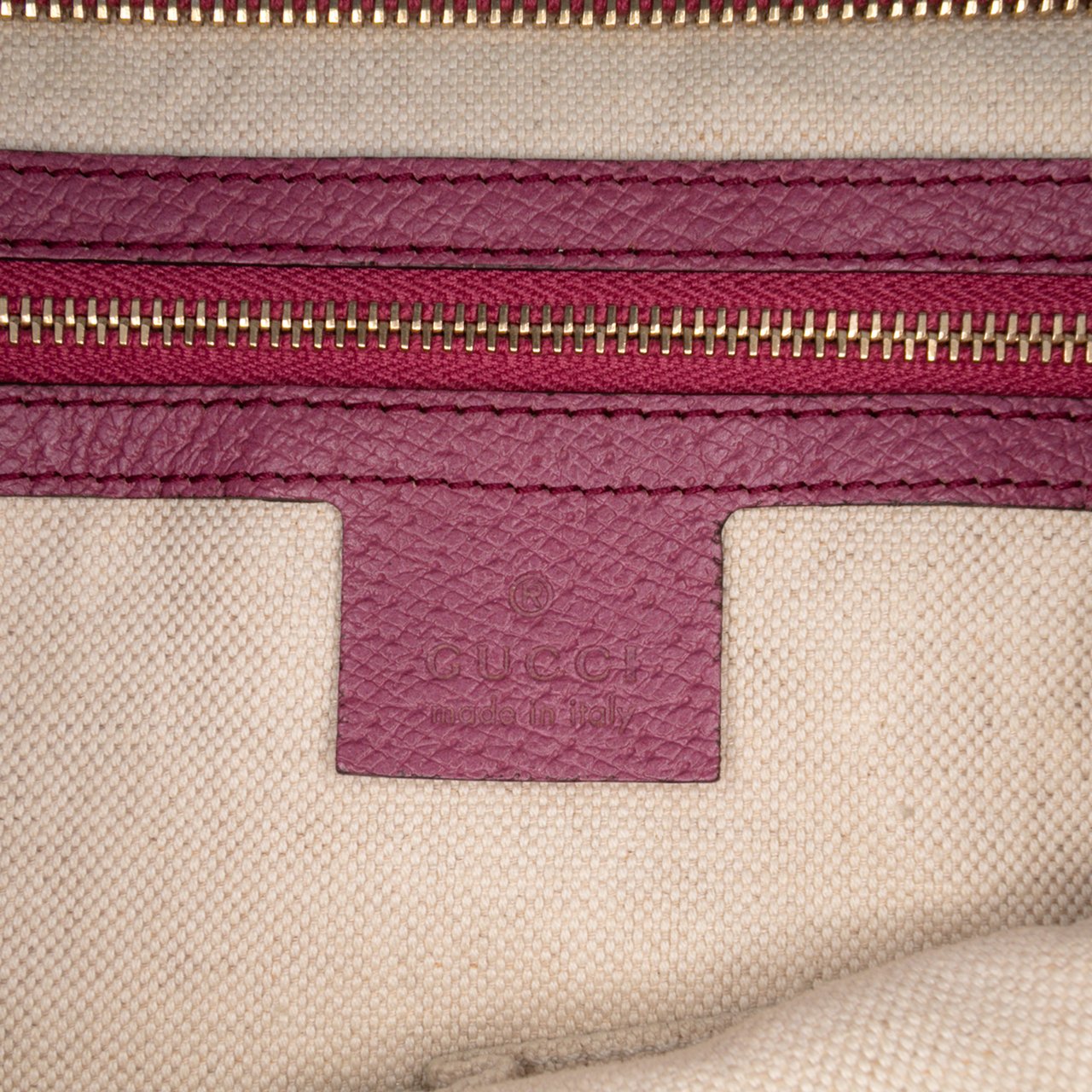 Gucci GG Canvas Bree Tote Bruin