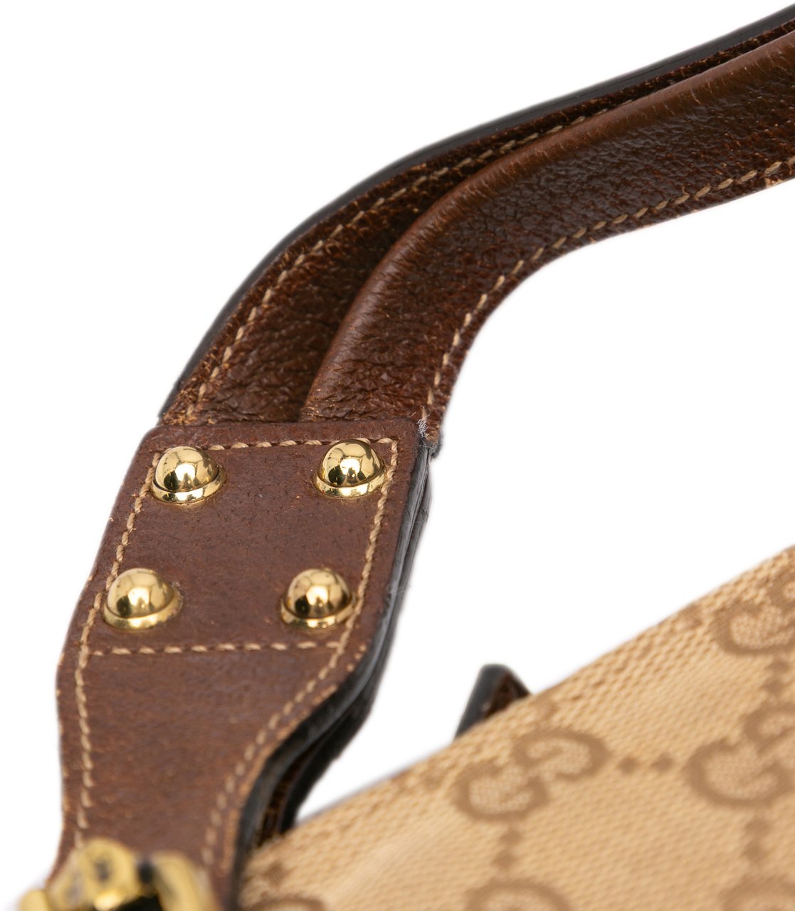 Gucci GG Canvas Crossbody Bruin