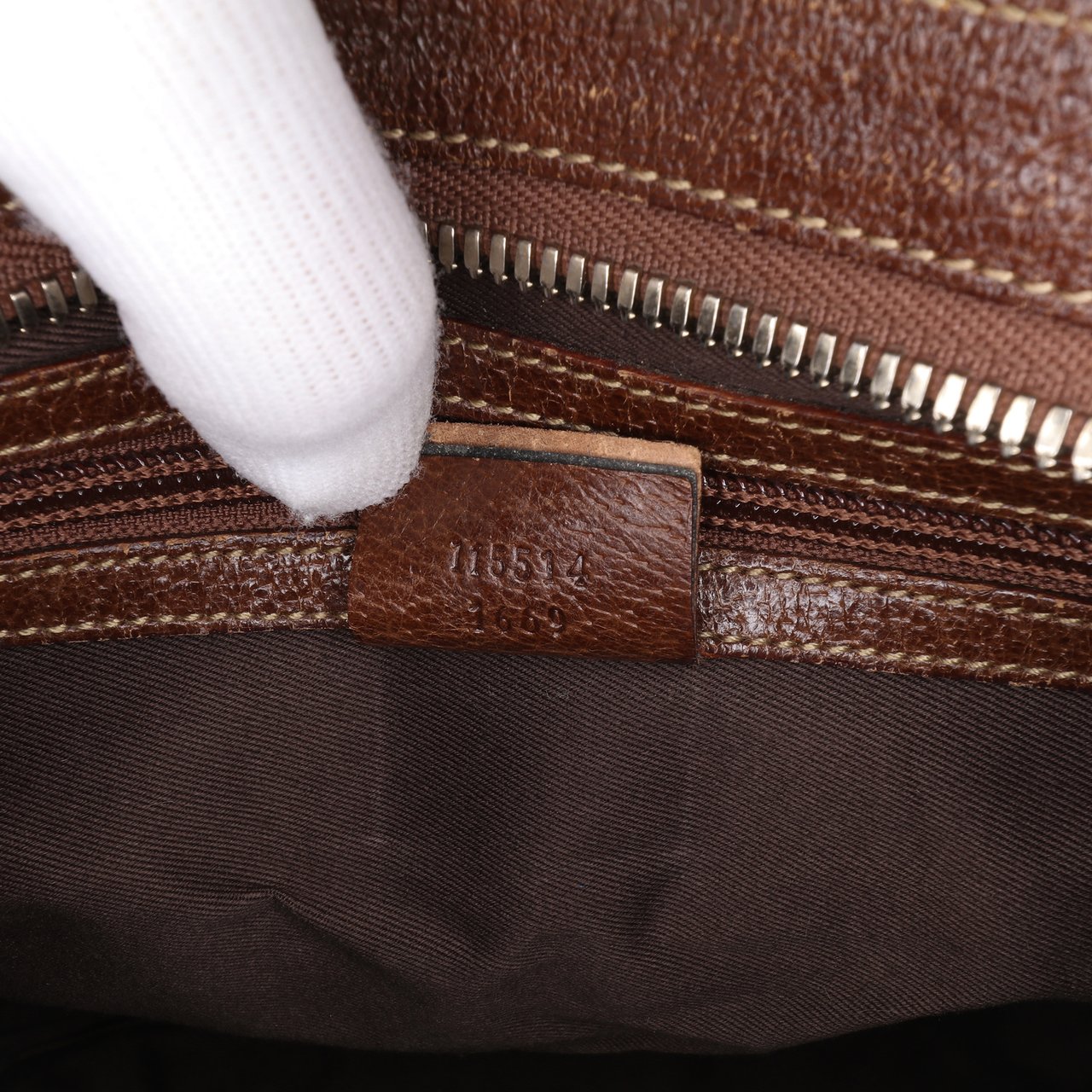 Gucci GG Canvas Crossbody Bruin