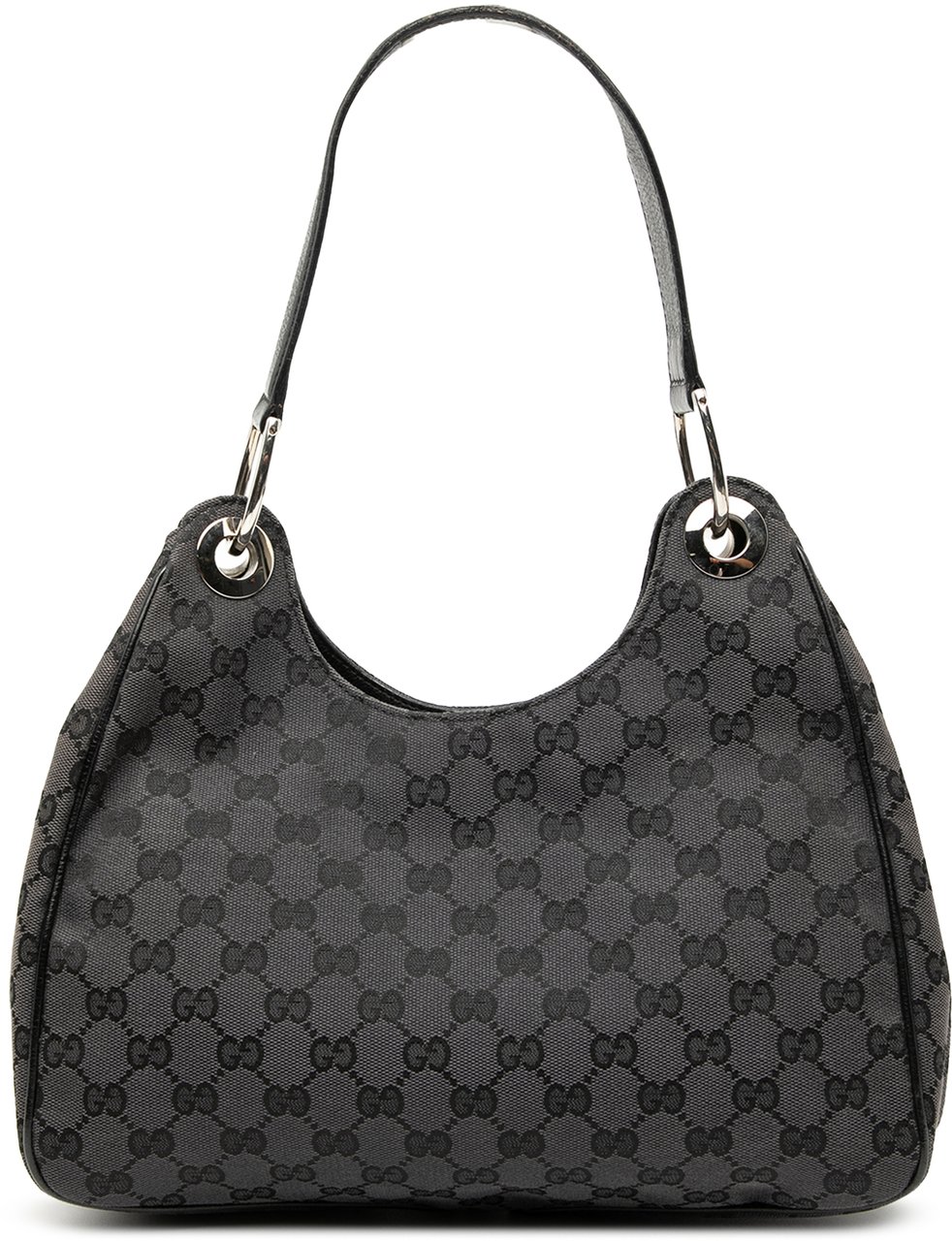 Gucci GG Canvas Shoulder Bag Grijs