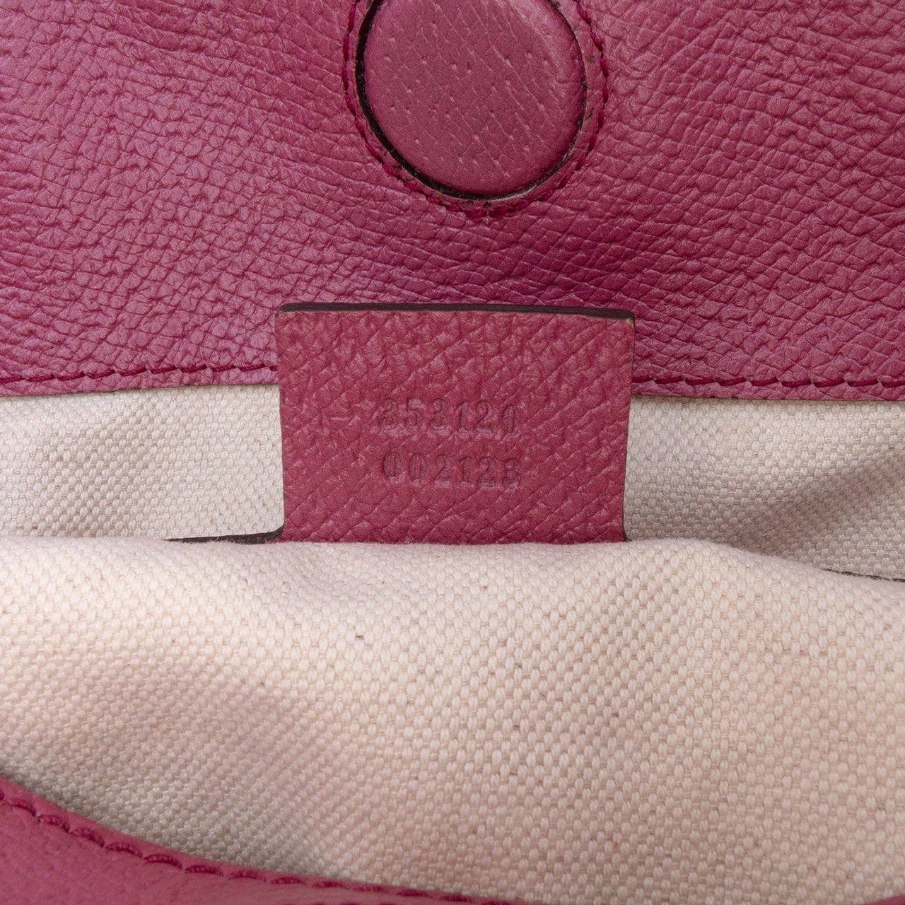 Gucci Medium GG Canvas Bree Satchel Bruin