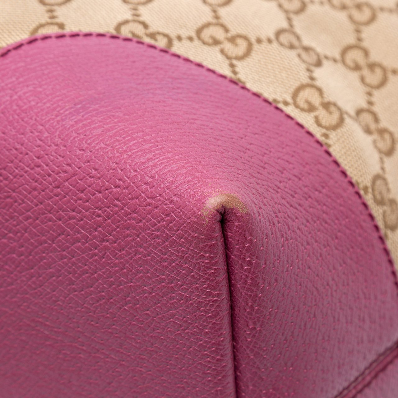 Gucci Medium GG Canvas Bree Satchel Bruin