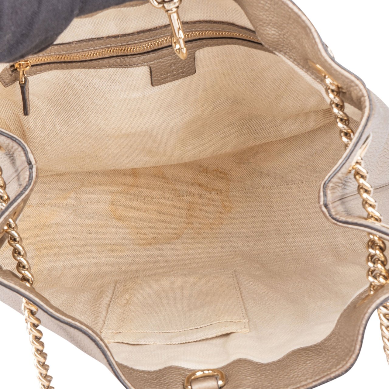 Gucci Gucci GG Leather Soho Crossbody Bag Divers