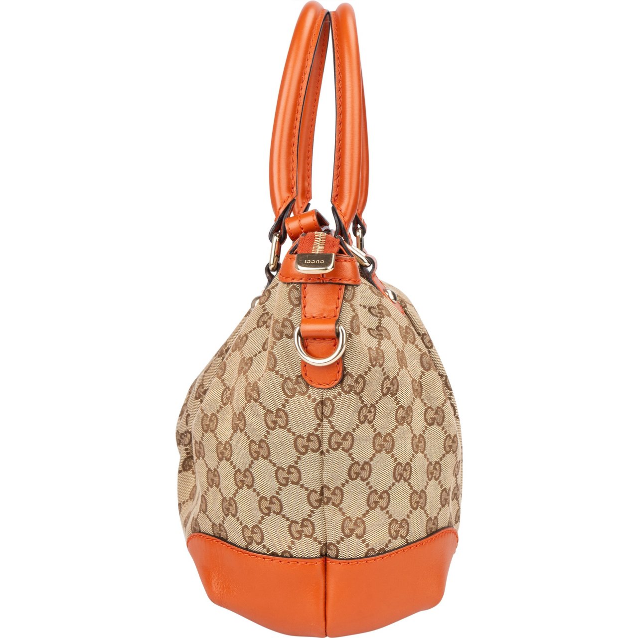 Gucci Gucci GG Monogram Sukey Handbag Bruin
