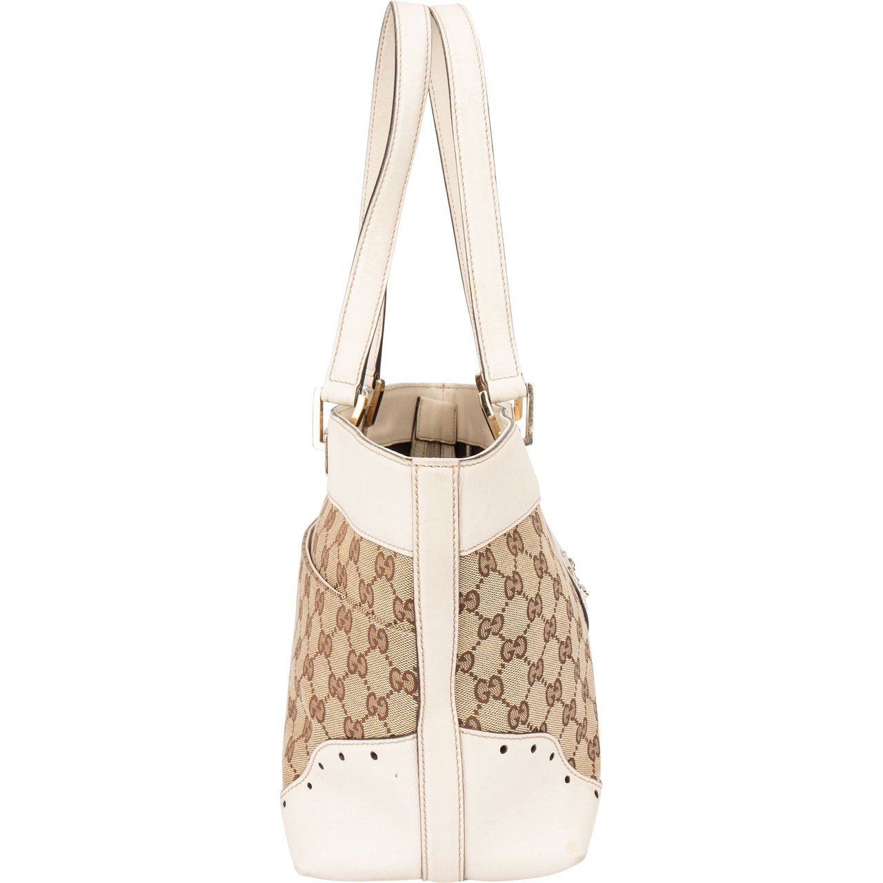 Gucci Gucci GG Monogram Handbag Bruin
