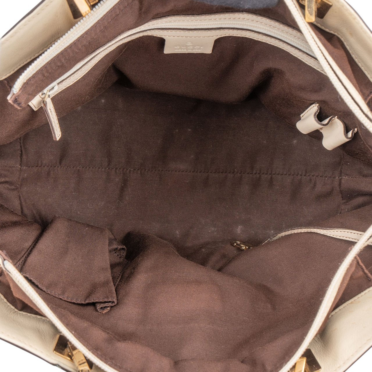 Gucci Gucci GG Monogram Handbag Bruin