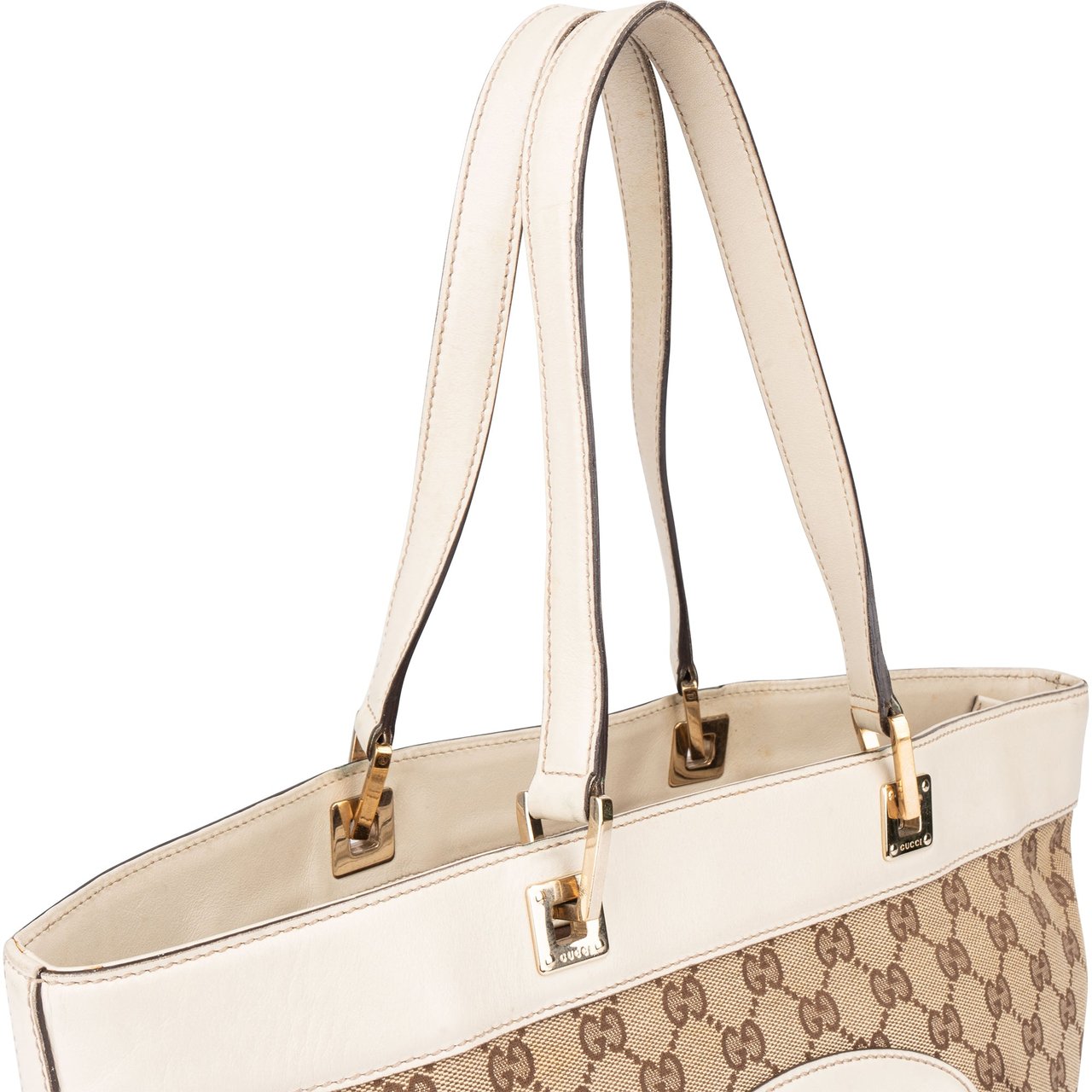 Gucci Gucci GG Monogram Handbag Bruin