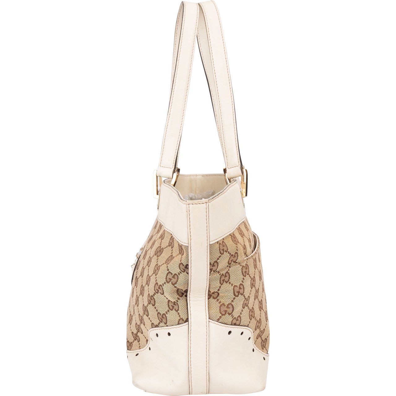 Gucci Gucci GG Monogram Handbag Bruin