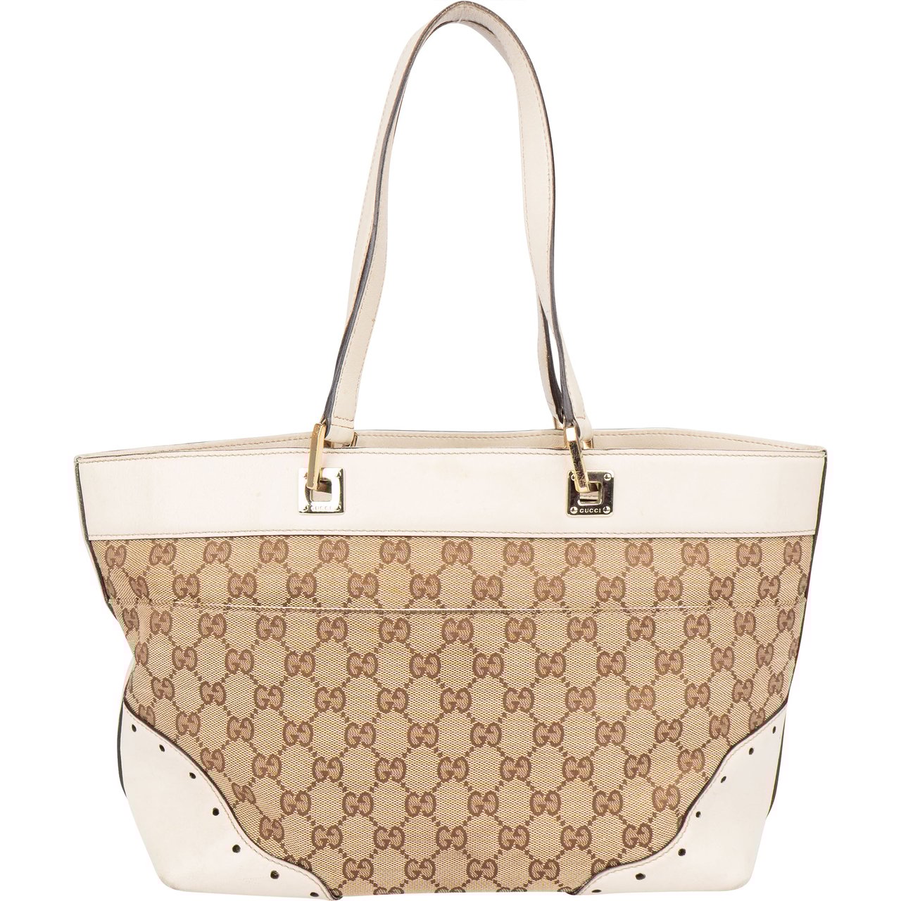 Gucci Gucci GG Monogram Handbag Bruin