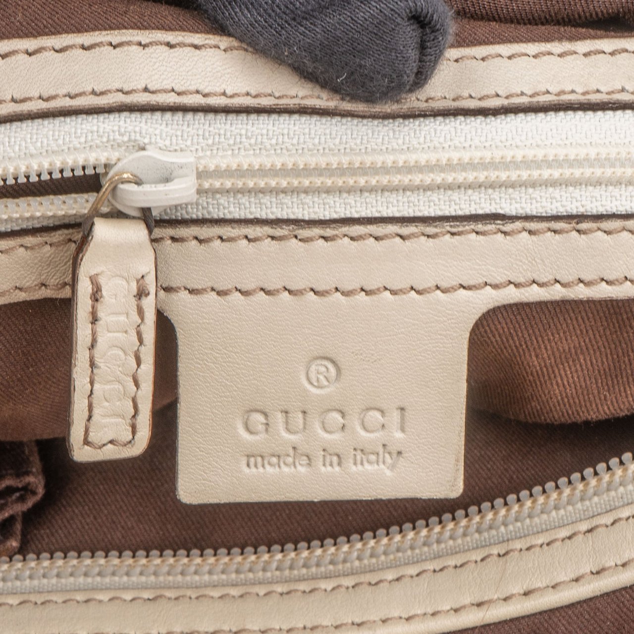 Gucci Gucci GG Monogram Handbag Bruin