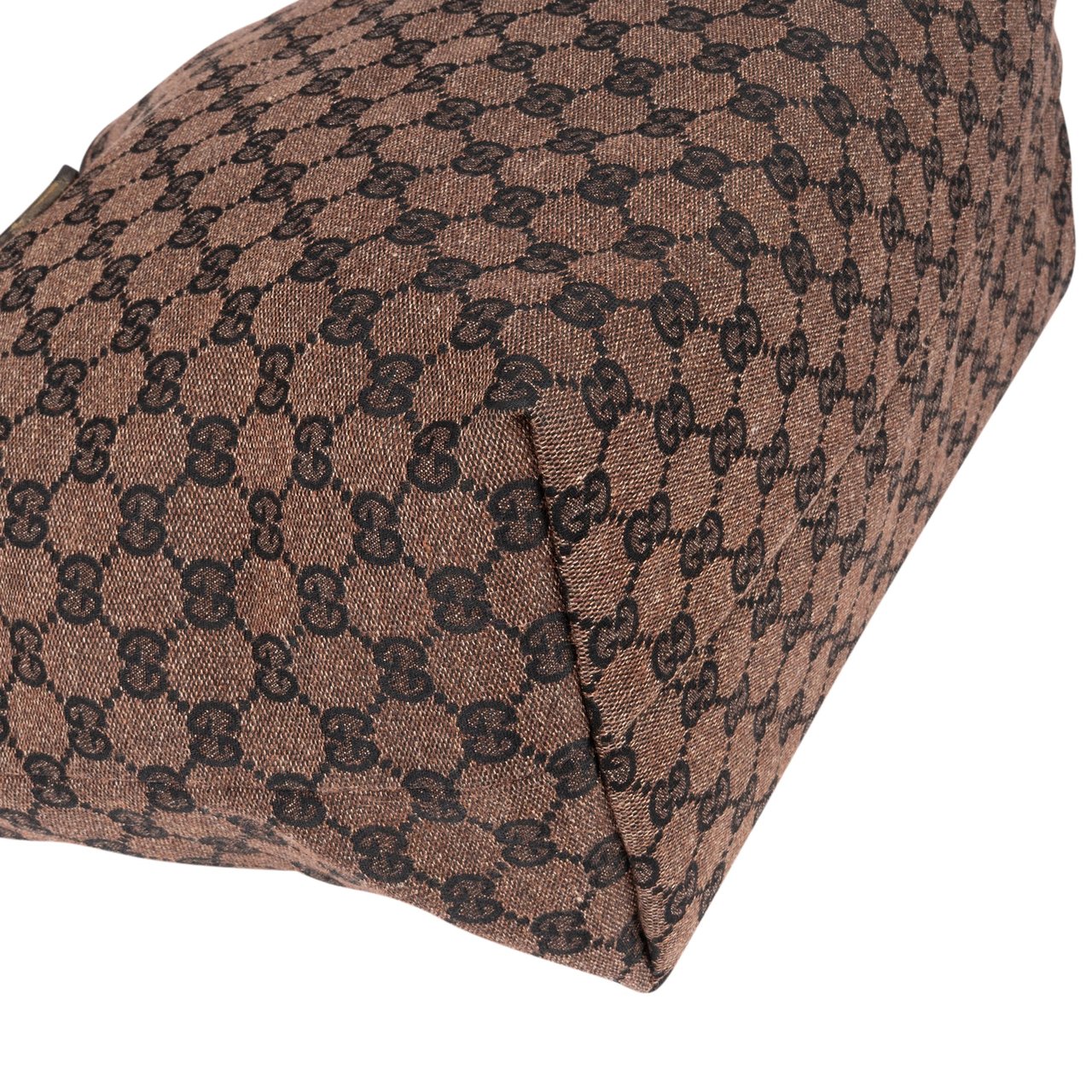 Gucci Gucci GG Monogram Handbag Bruin