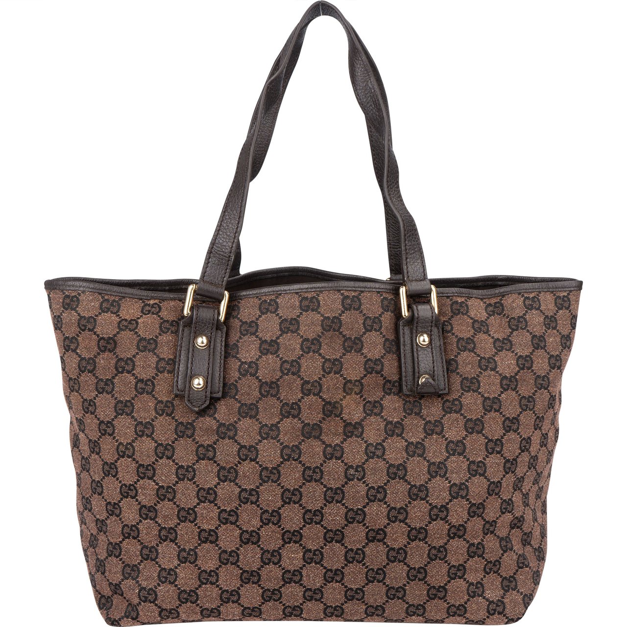 Gucci Gucci GG Monogram Handbag Bruin