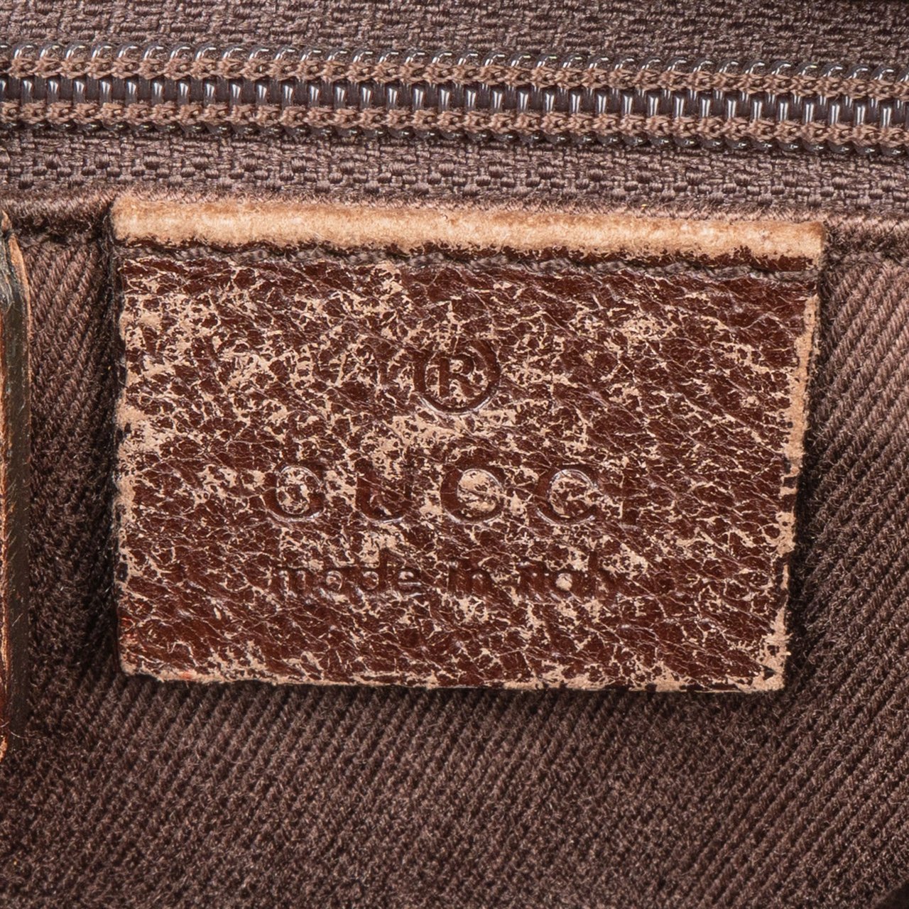 Gucci Gucci GG Monogram Handbag Bruin