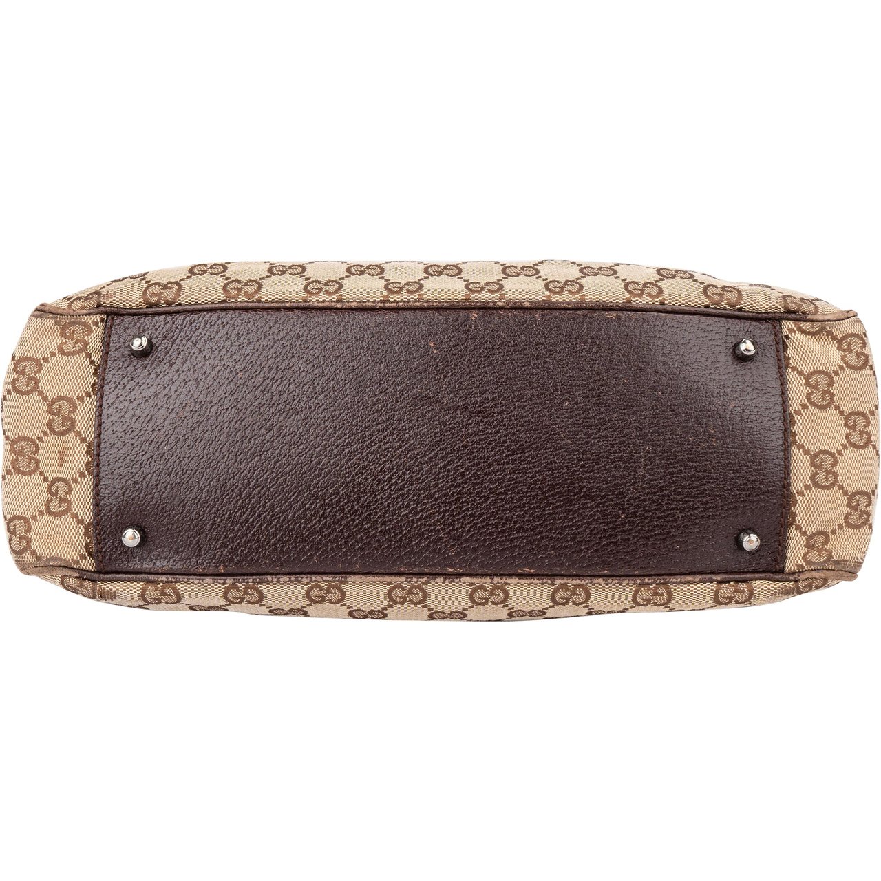 Gucci Gucci GG Monogram Handbag Bruin