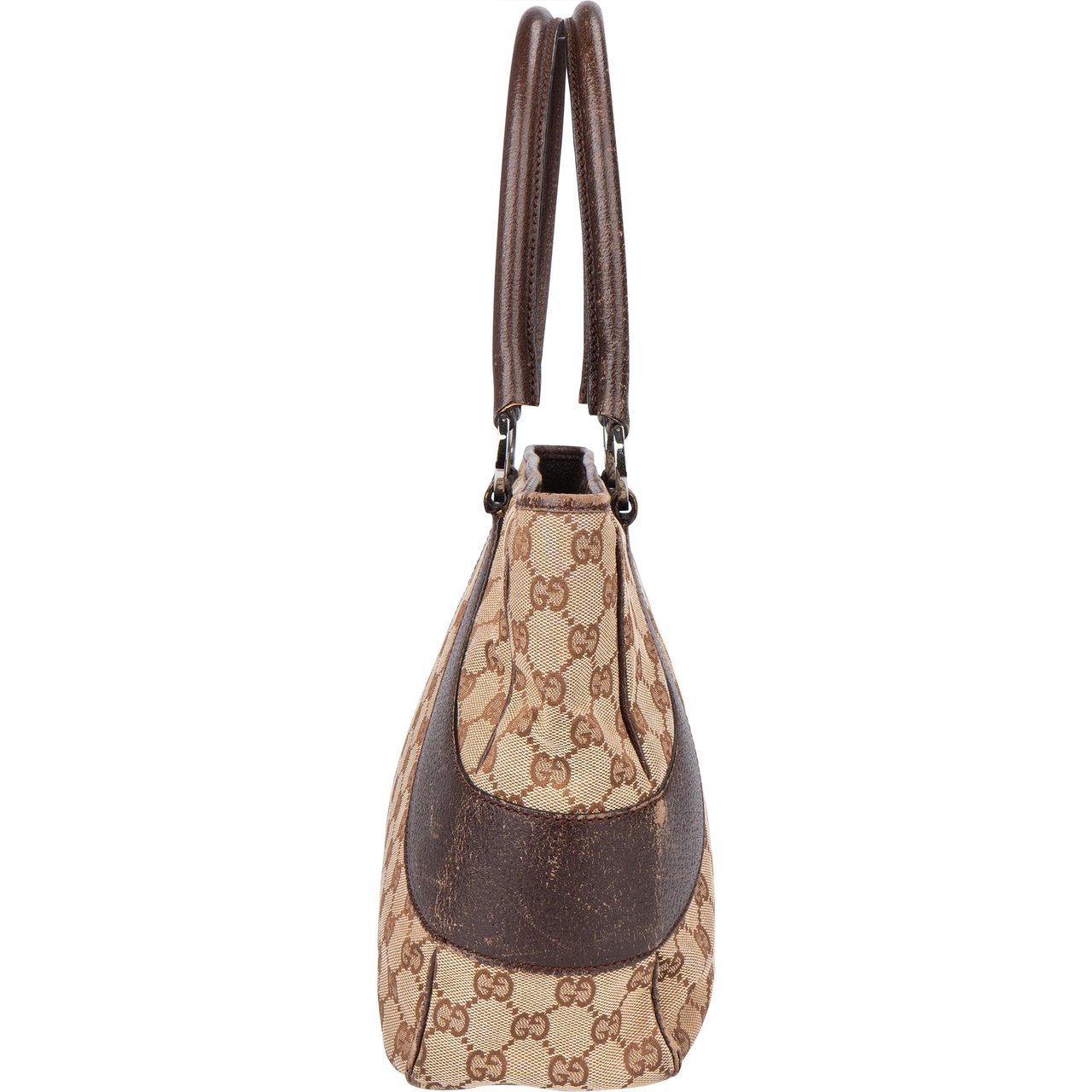 Gucci Gucci GG Monogram Handbag Bruin