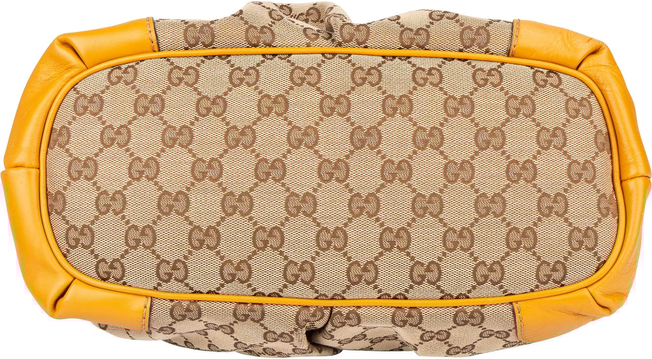Gucci Gucci GG Monogram Sukey Handbag Bruin