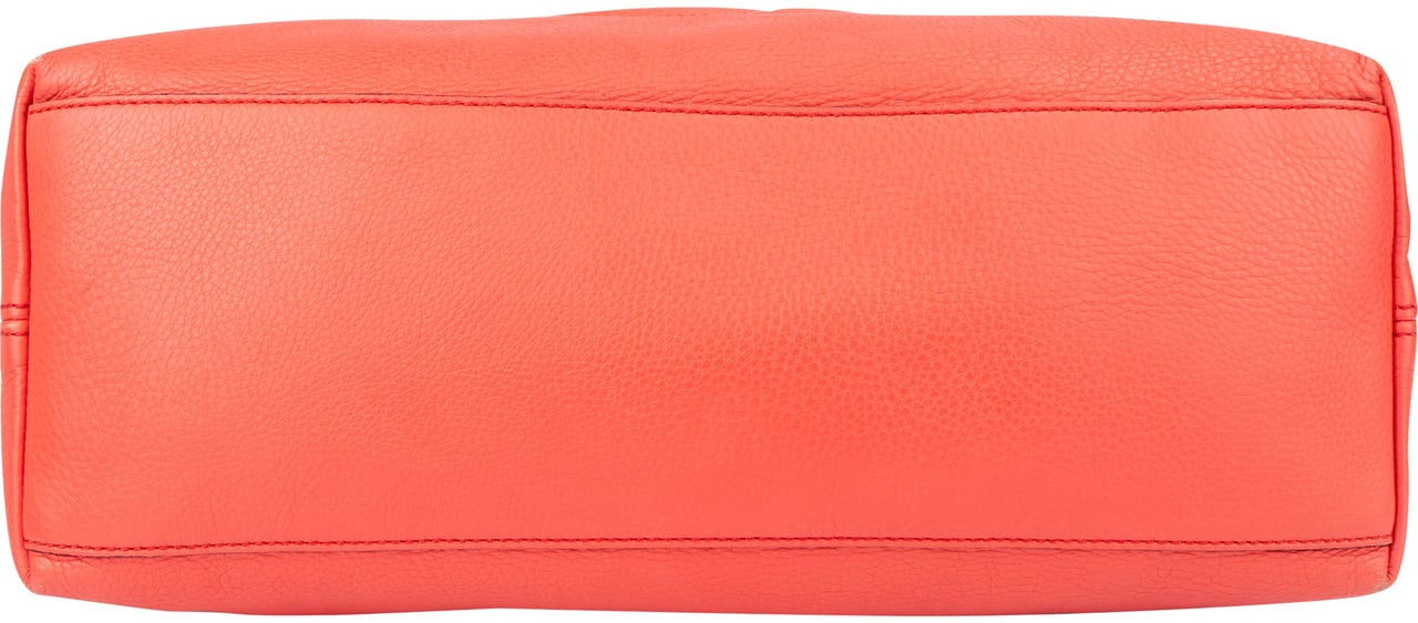Gucci Gucci Coral Leather GG Soho Crossbody Bag Rood