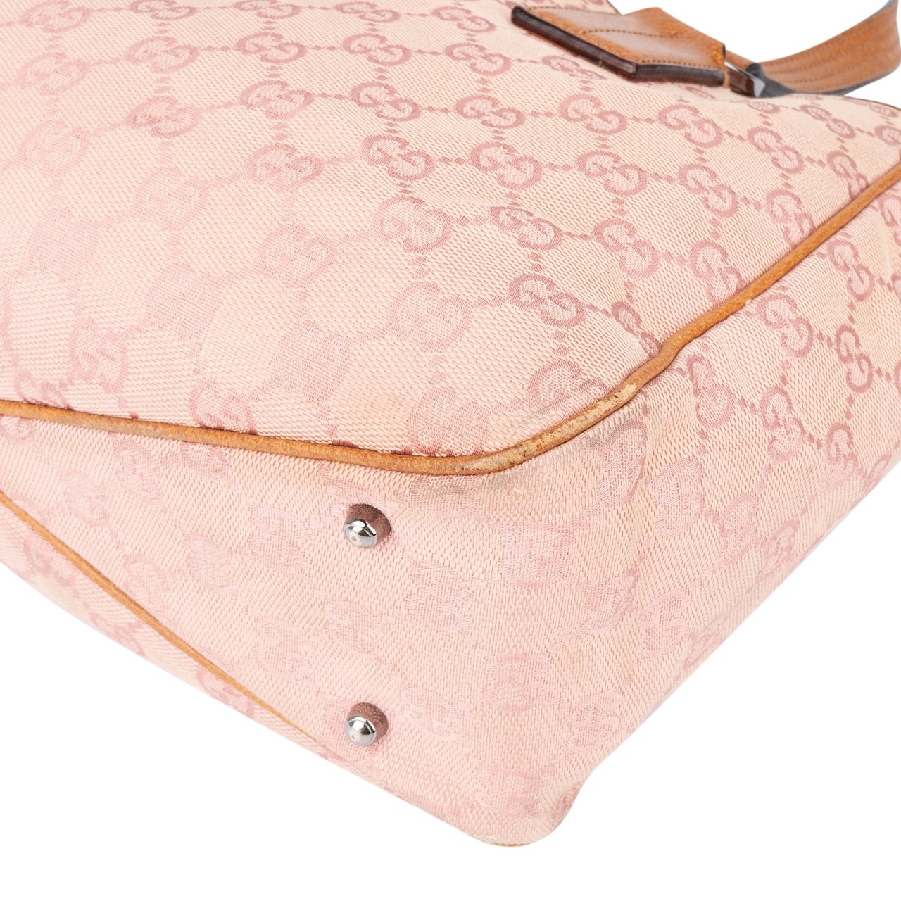 Gucci Gucci GG Monogram Handbag Roze