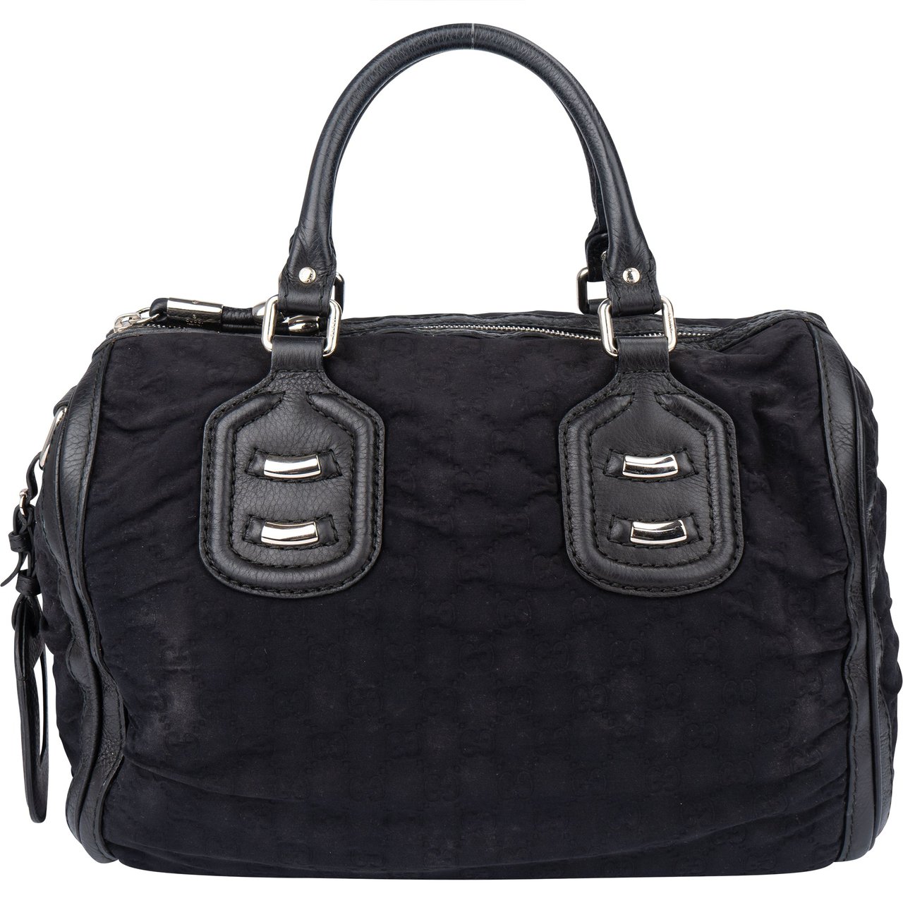 Gucci Gucci GG Monogram Techno Neopren Handbag Zwart