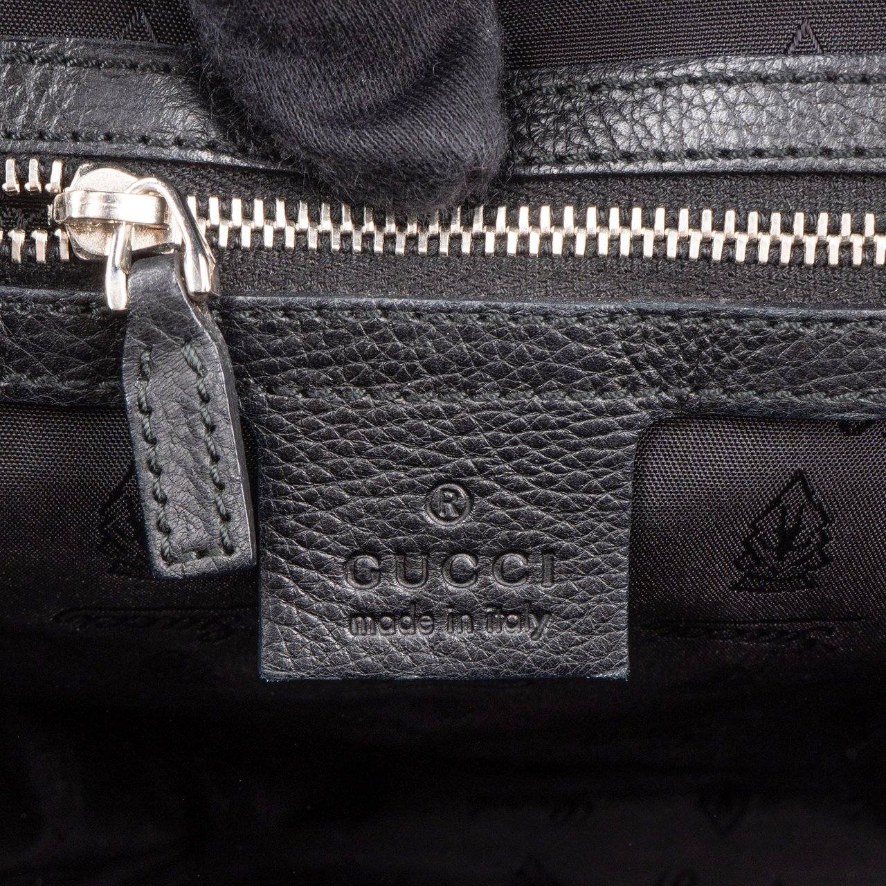 Gucci Gucci GG Monogram Techno Neopren Handbag Zwart