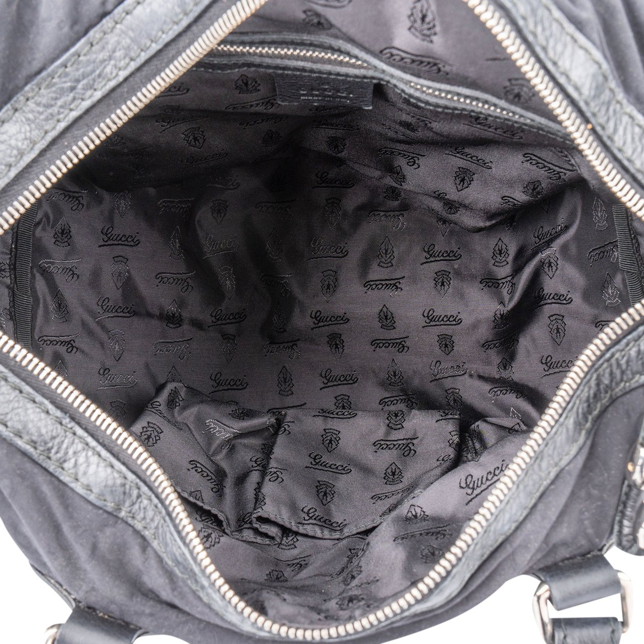 Gucci Gucci GG Monogram Techno Neopren Handbag Zwart