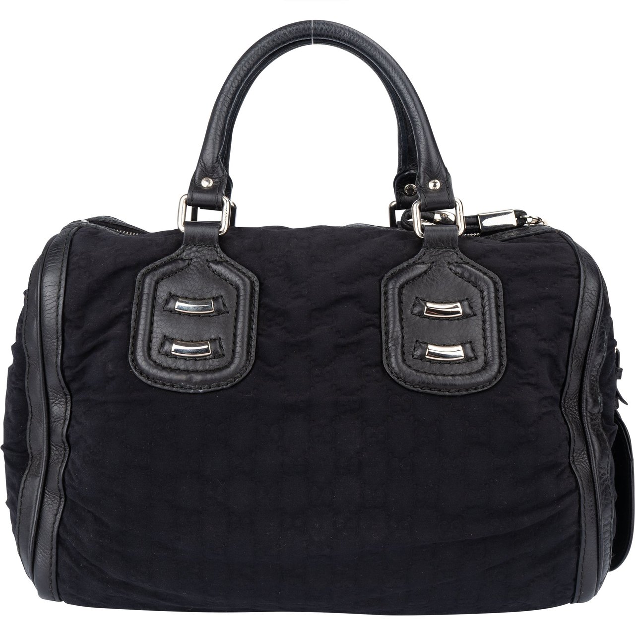 Gucci Gucci GG Monogram Techno Neopren Handbag Zwart