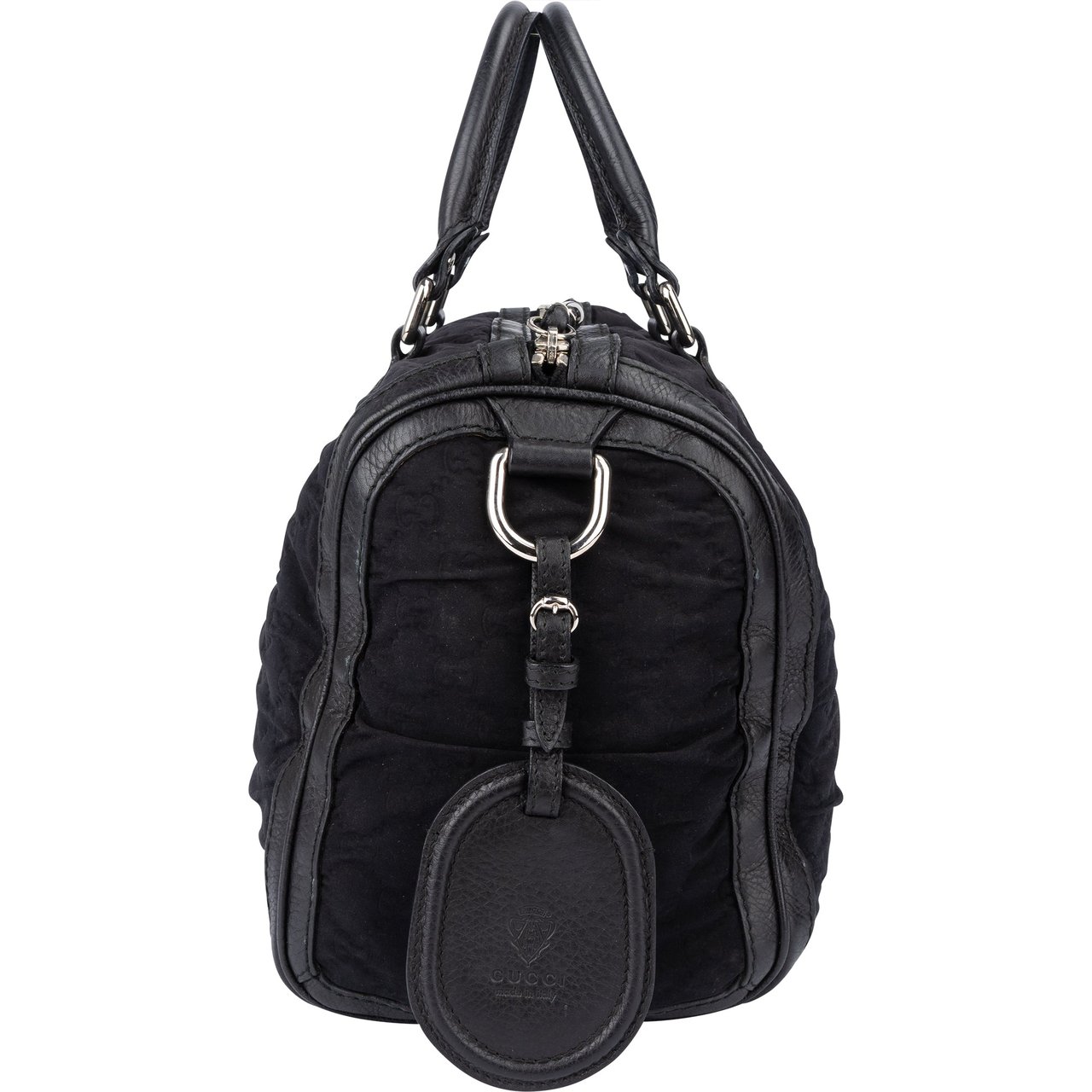Gucci Gucci GG Monogram Techno Neopren Handbag Zwart
