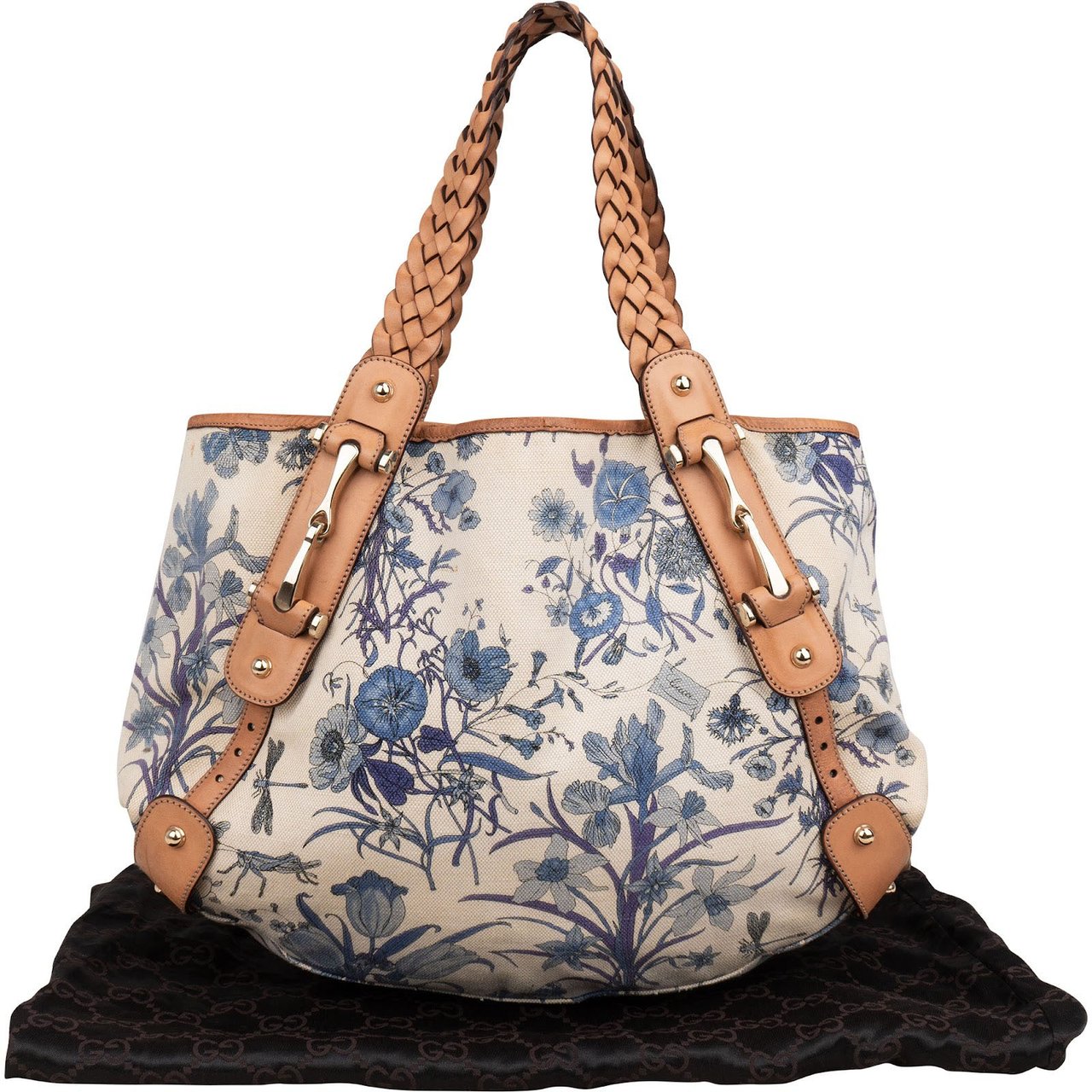 Gucci Floral Monogram Pelham Shoulder Bag Divers