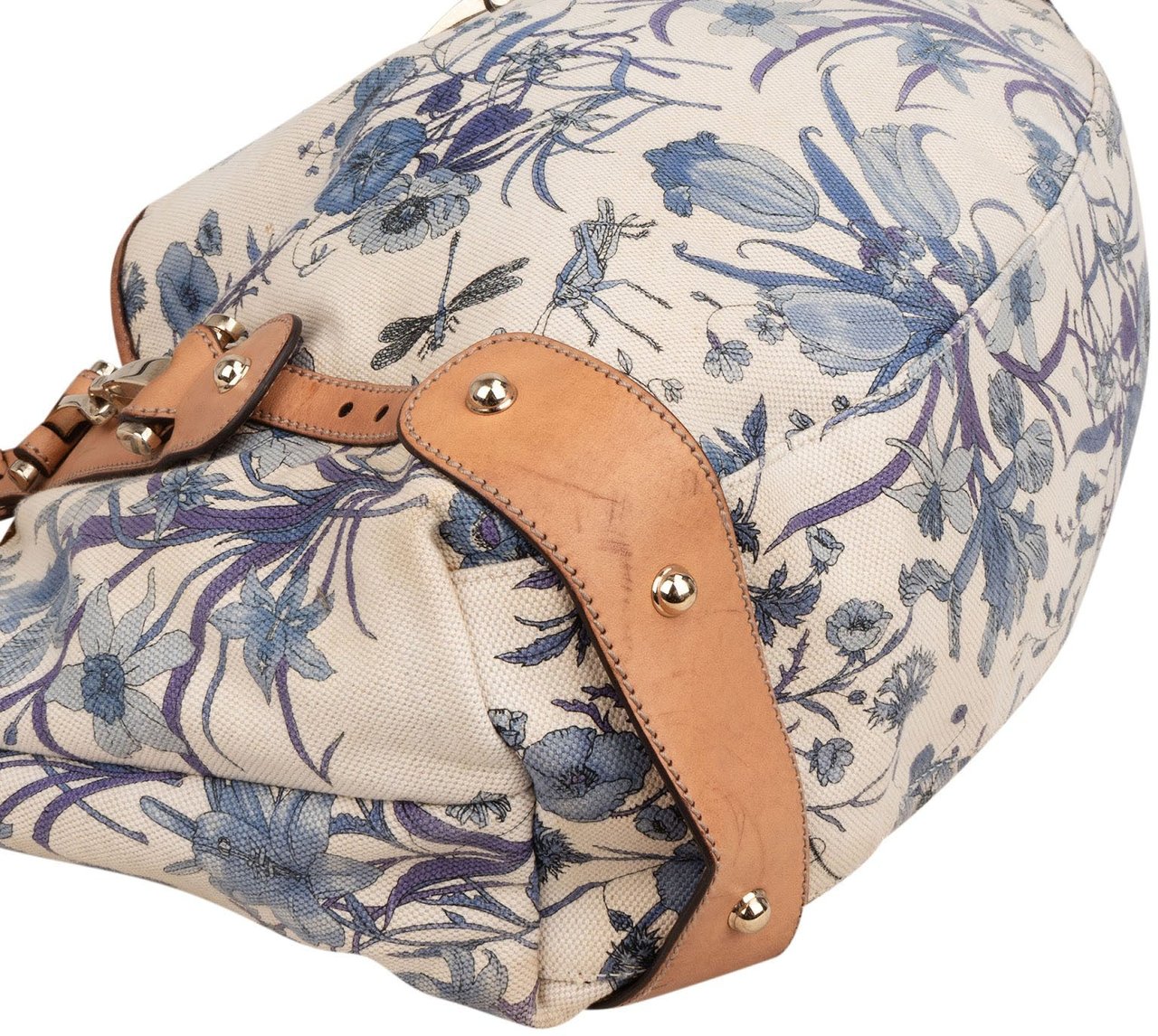 Gucci Floral Monogram Pelham Shoulder Bag Divers