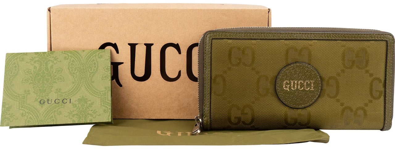 Gucci Monogram GG Off The Grid Zip Around Wallet Divers