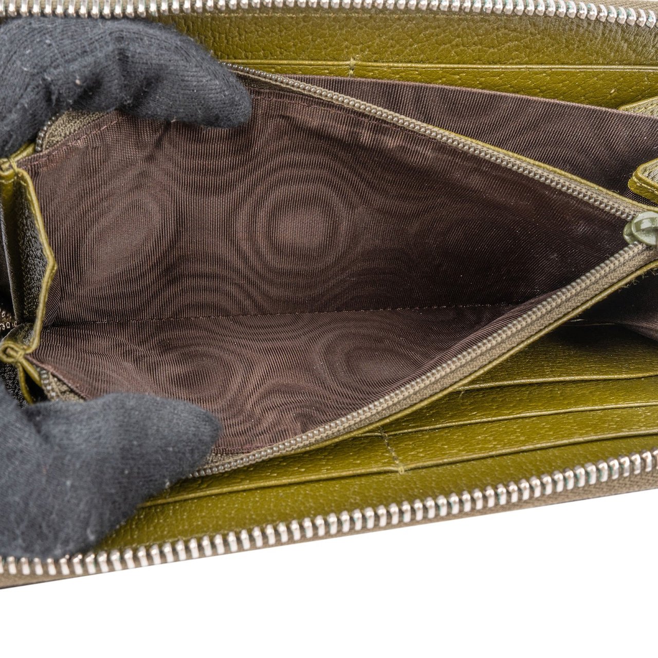 Gucci Monogram GG Off The Grid Zip Around Wallet Divers