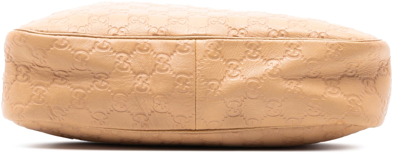 Gucci Guccissima Shoulder Bag Bruin