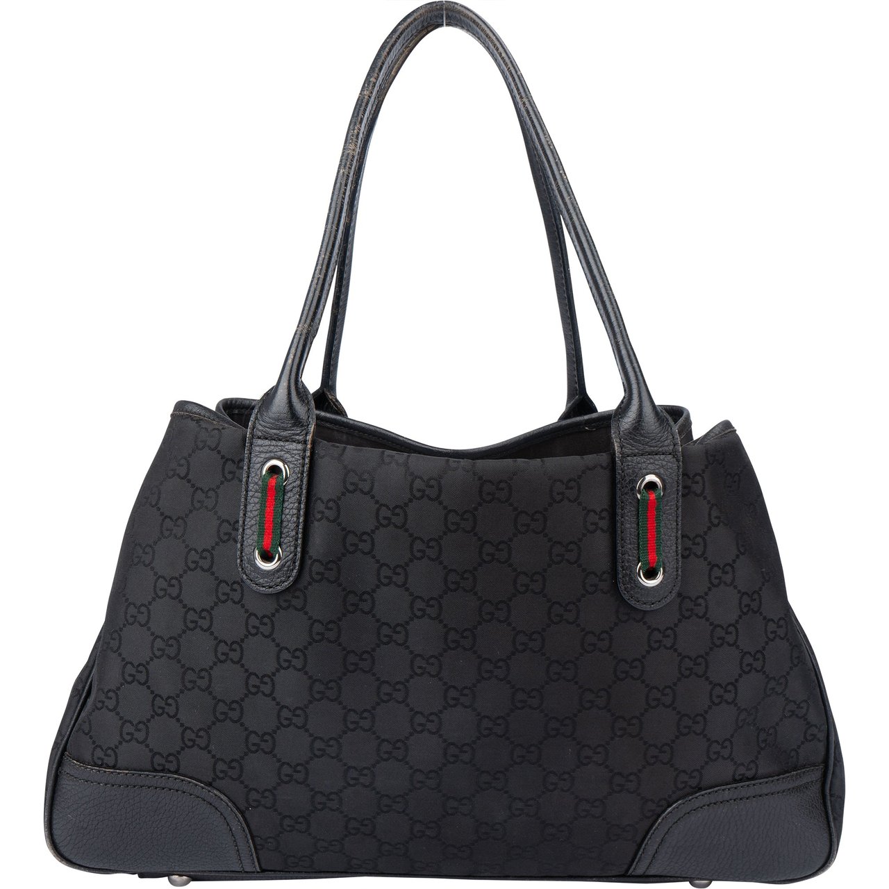 Gucci Gucci GG Monogram Princy Handbag Zwart