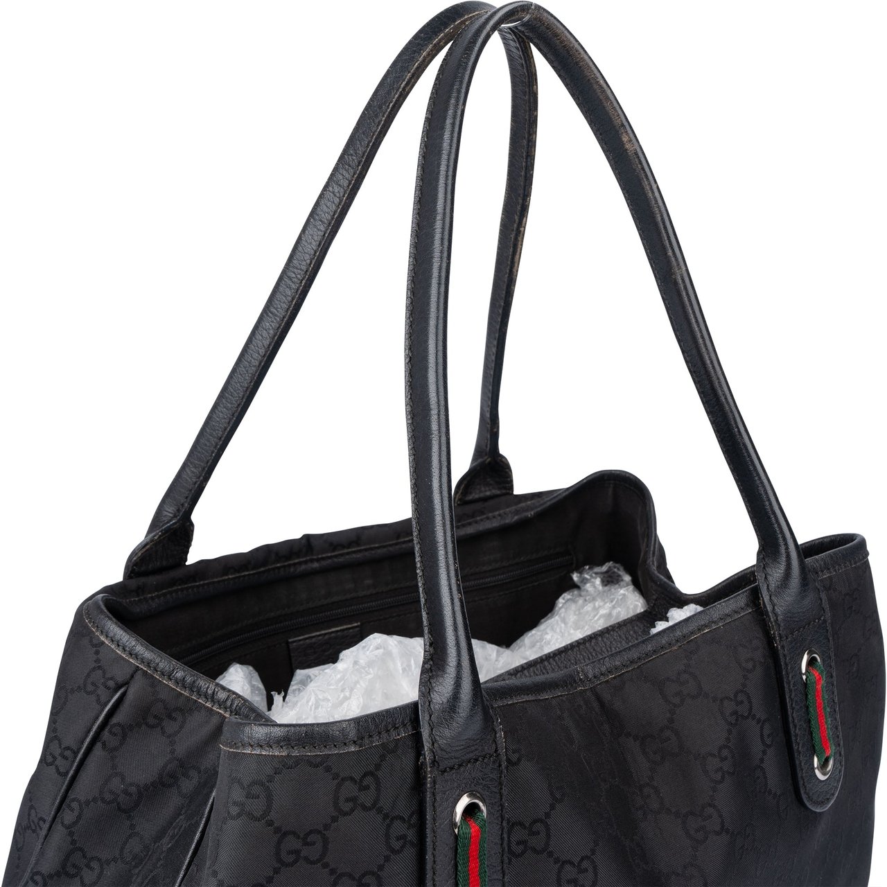 Gucci Gucci GG Monogram Princy Handbag Zwart