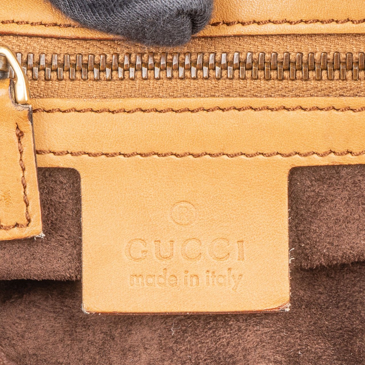 Gucci Leather Horsebit Hobo Bag Beige