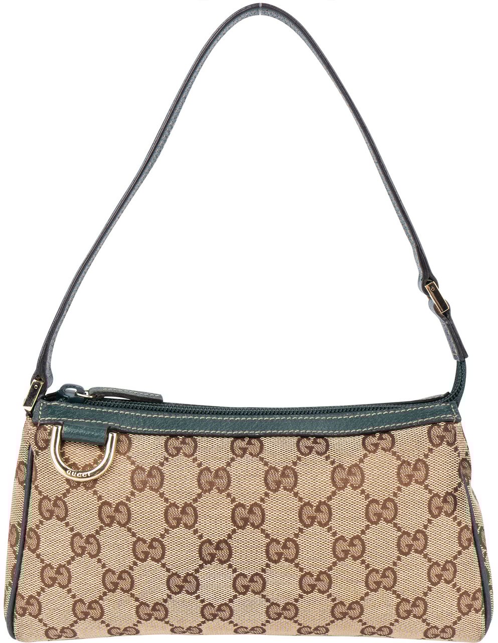 Gucci Gucci GG Monogram Mini Abbey Handbag Bruin