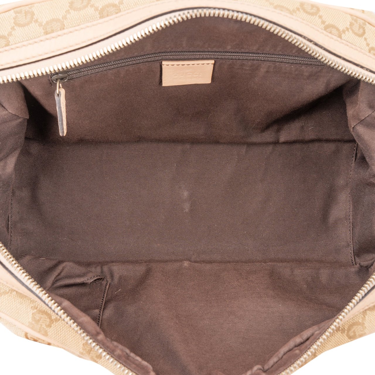 Gucci Gucci GG Monogram Princy Handbag Beige