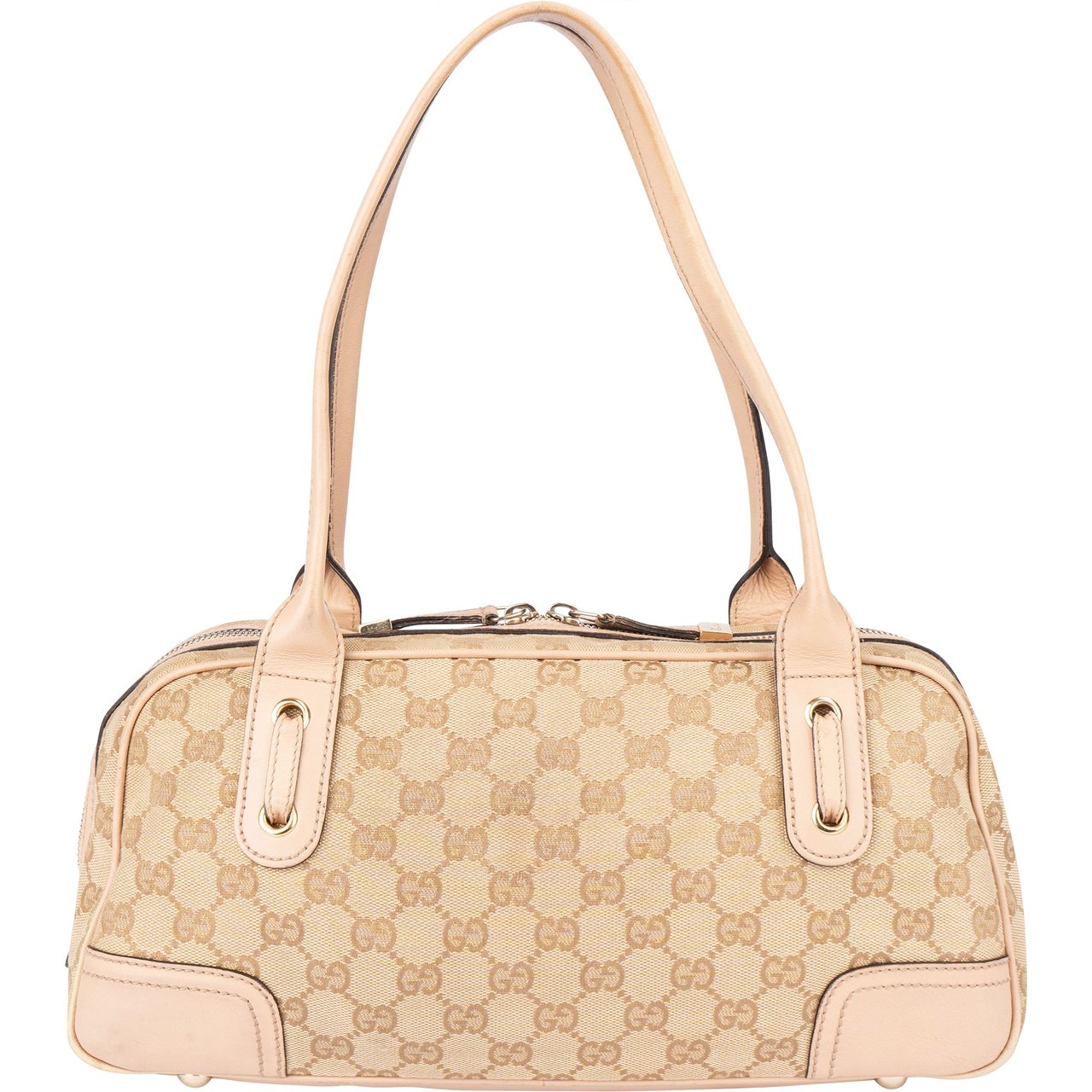 Gucci Gucci GG Monogram Princy Handbag Beige