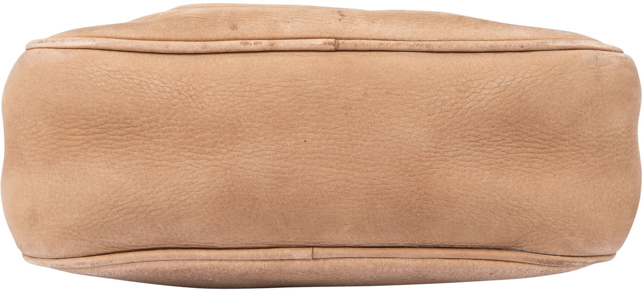 Gucci Suede GG Soho Crossbody Bag Bruin