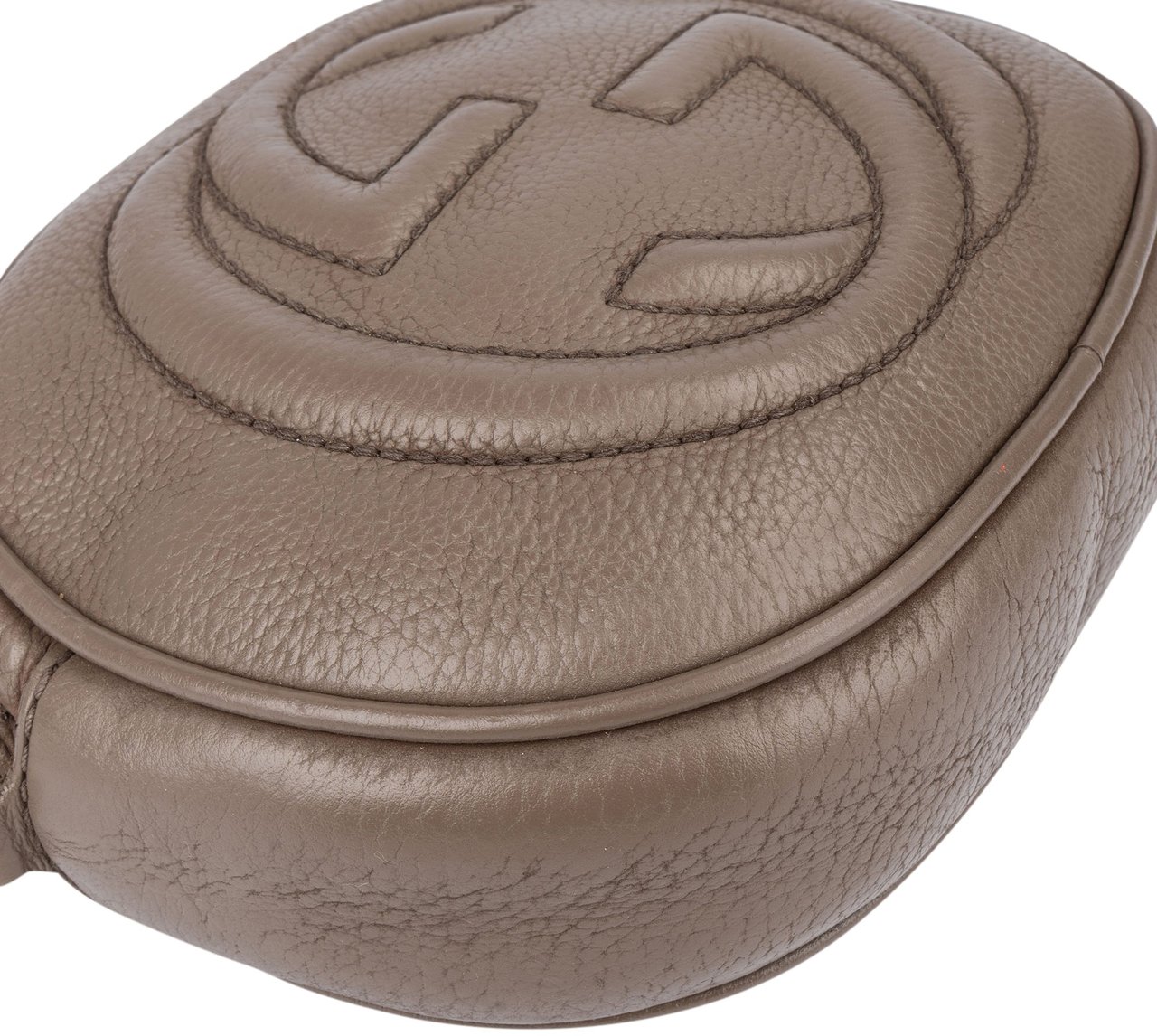 Gucci Gucci Leather GG Soho Crossbody Bag Divers