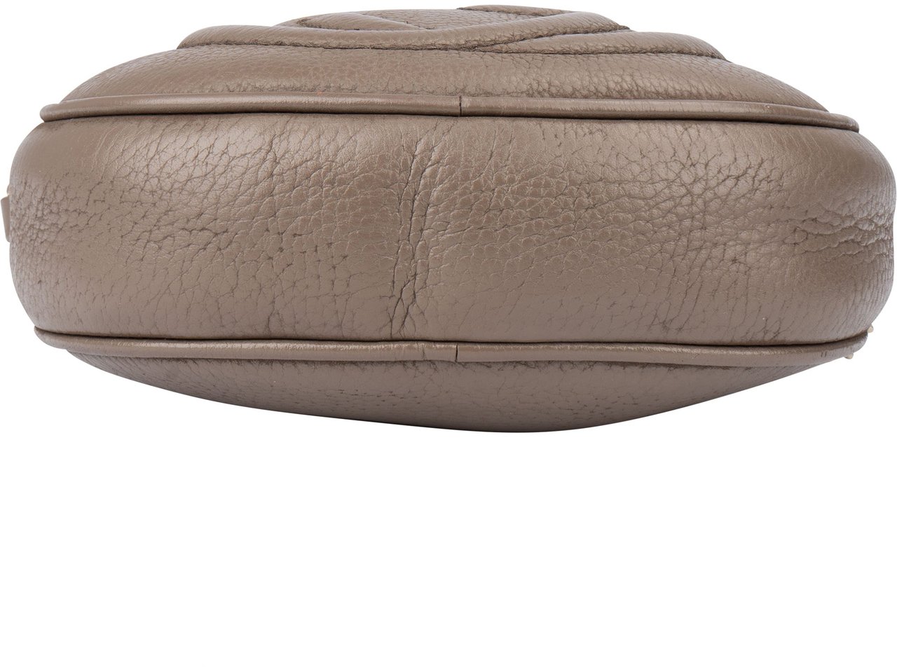 Gucci Gucci Leather GG Soho Crossbody Bag Divers