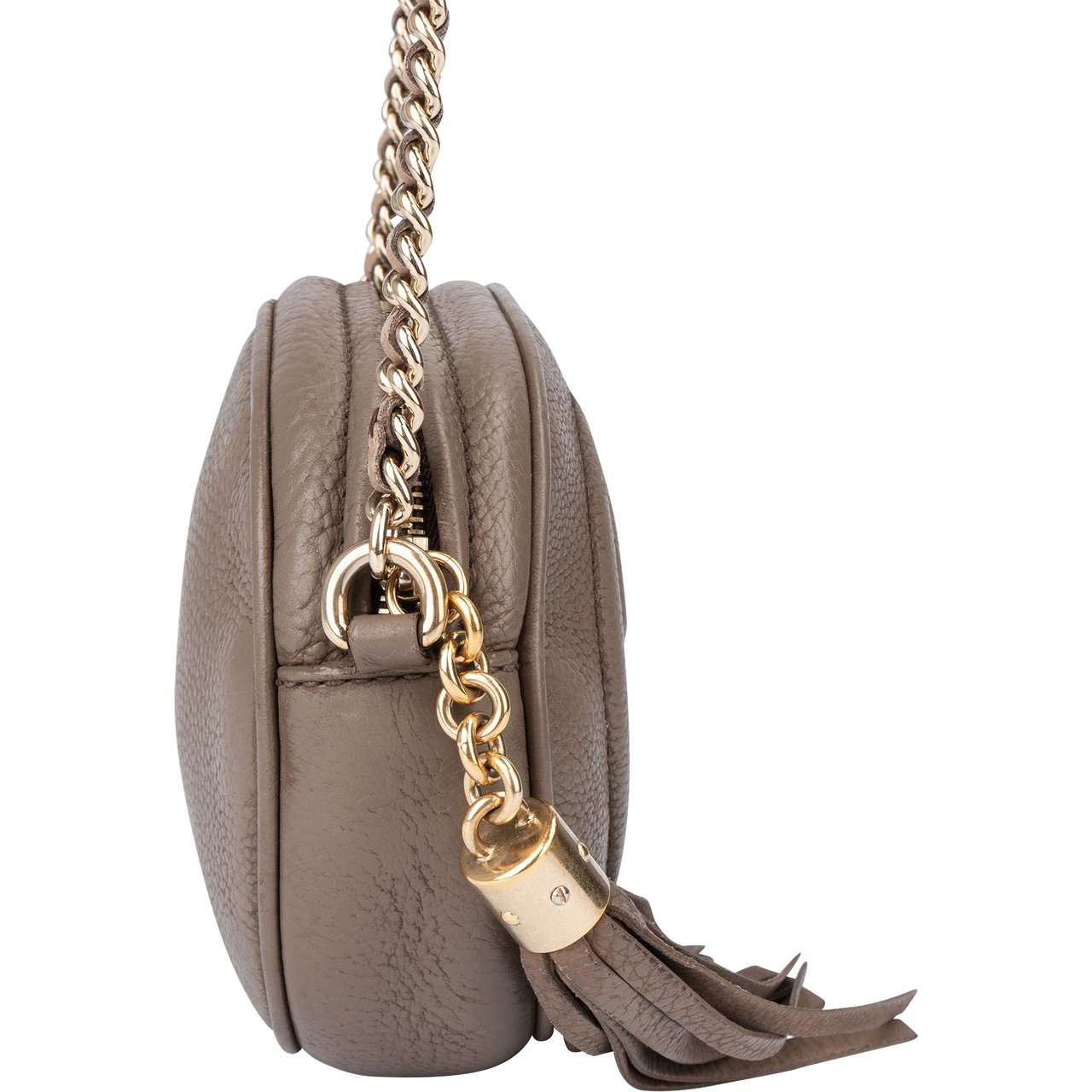 Gucci Gucci Leather GG Soho Crossbody Bag Divers