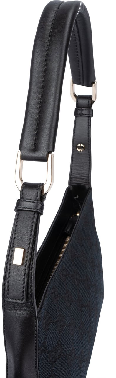 Gucci Gucci GG Monogram Mini Shoulder Bag Zwart