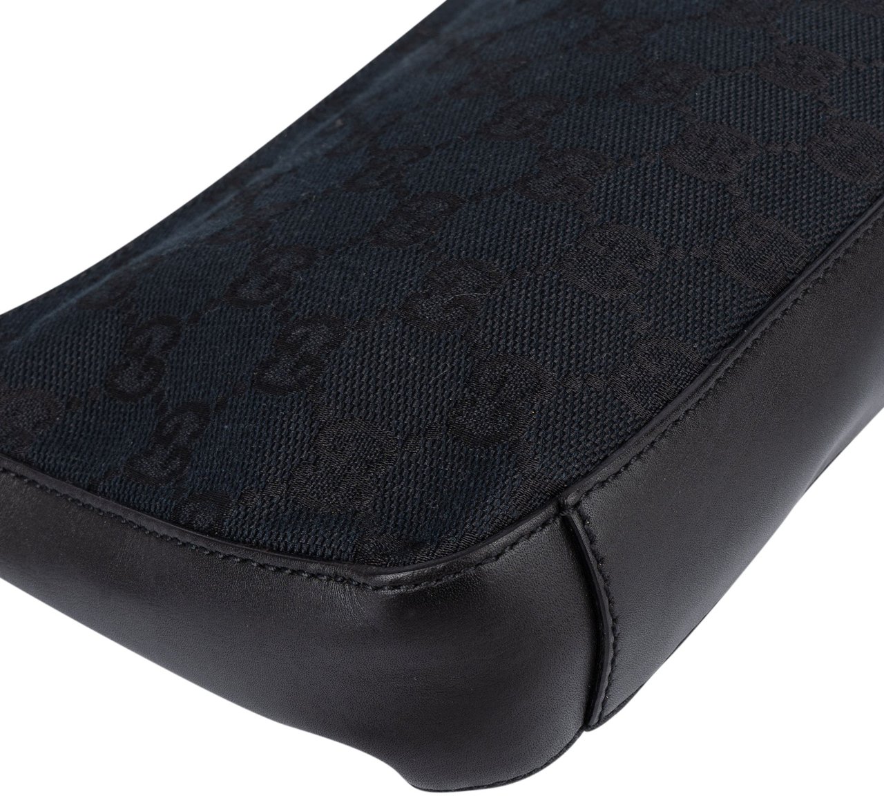 Gucci Gucci GG Monogram Mini Shoulder Bag Zwart