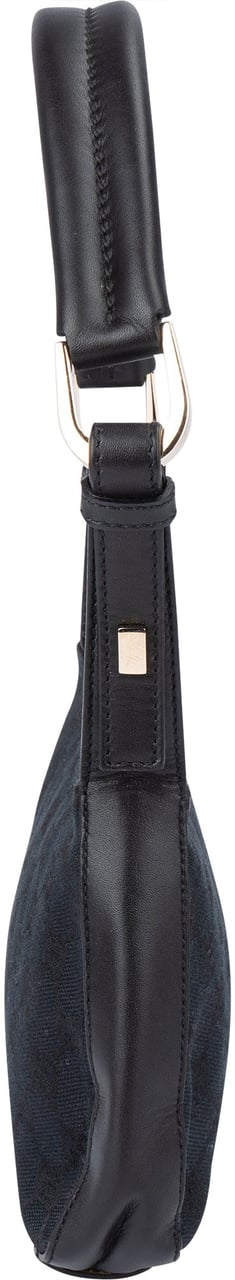 Gucci Gucci GG Monogram Mini Shoulder Bag Zwart