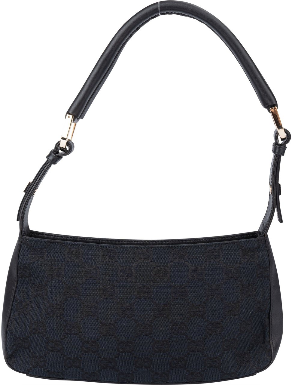 Gucci Gucci GG Monogram Mini Shoulder Bag Zwart