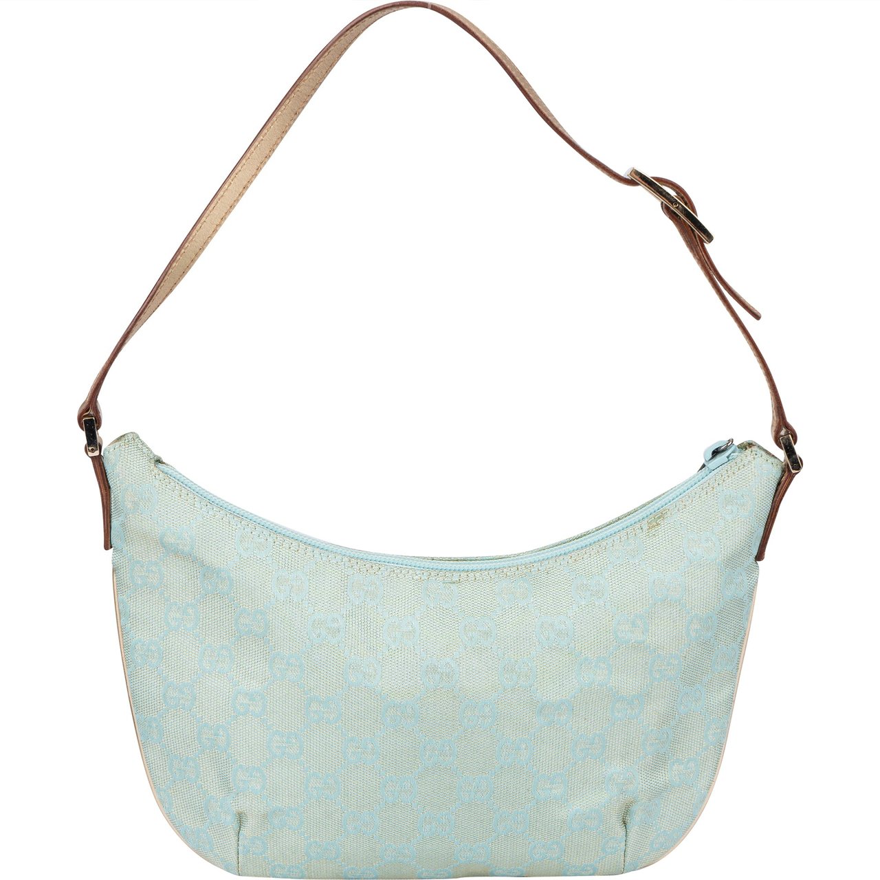 Gucci Gucci GG Monogram Shoulder Bag Blauw