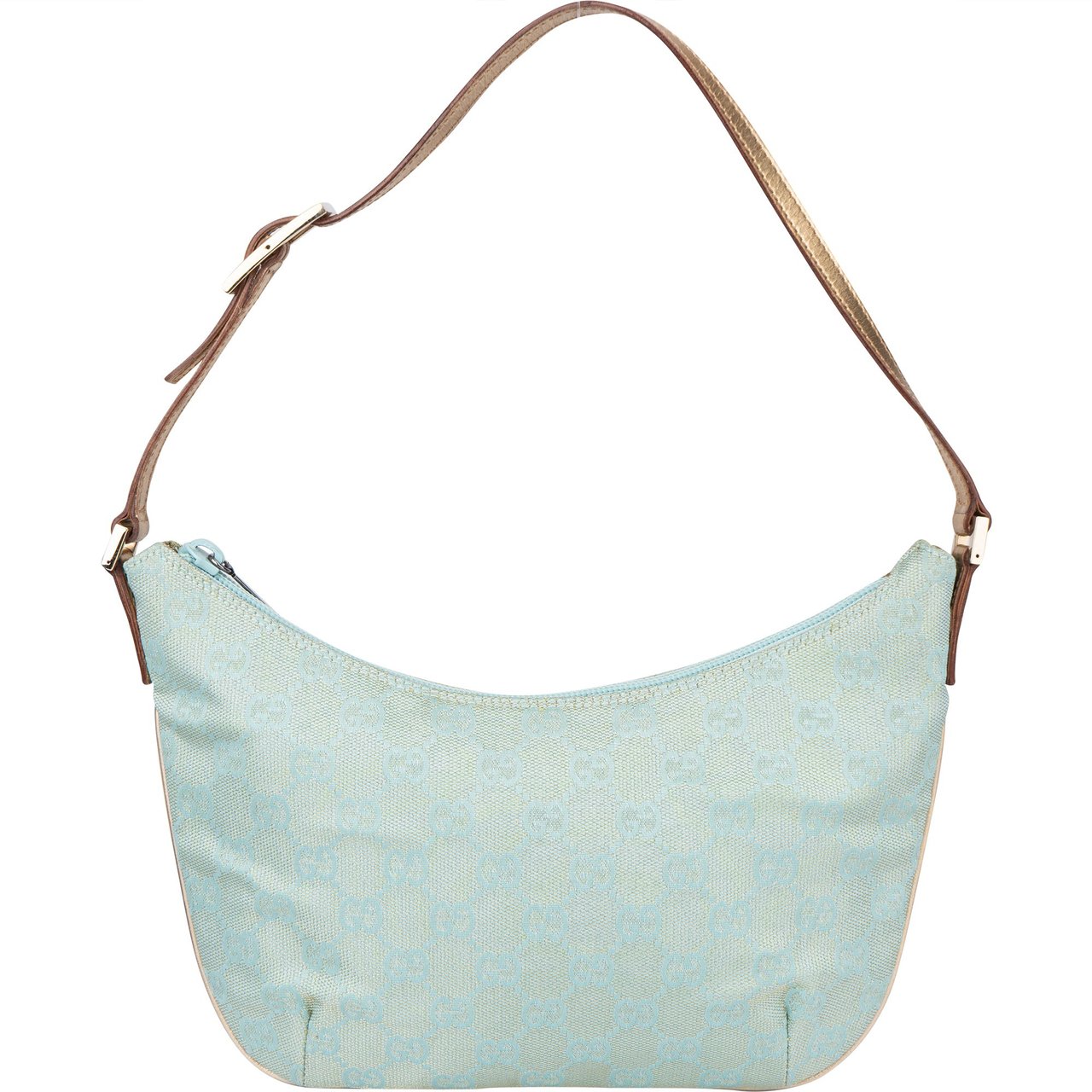 Gucci Gucci GG Monogram Shoulder Bag Blauw